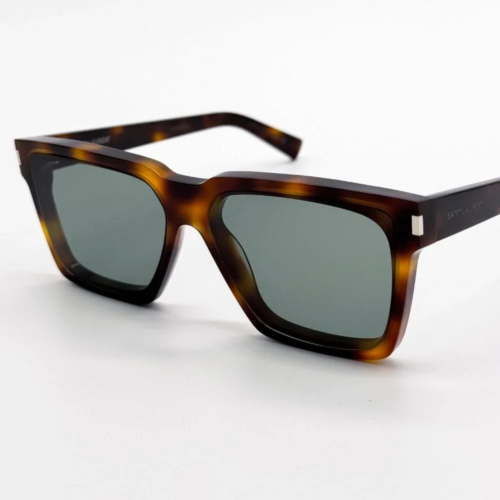 NEW SAINT LAURENT SL610 003 UNISEX HAVANA GREEN SAINT LAURENT SL 610 003